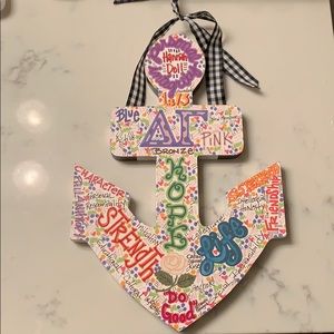 Delta Gamma Anchor Wall Art